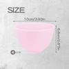FERCAISH 4Pcs Diy Face Mask Mixing Bowl, Microwavable Silicone Facial Mud Bowl Cosmetic Beauty Tool for Home Salon view 2