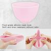 FERCAISH 4Pcs Diy Face Mask Mixing Bowl, Microwavable Silicone Facial Mud Bowl Cosmetic Beauty Tool for Home Salon view 3