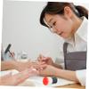 FRCOLOR 2pcs Nail Dip Powder Brush Soft Mushroom Brush for Nail Art Manicure Makeup for Cleaning Dip Powder Skin-friendly and Lightweight view 4