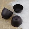 FERCAISH 4Pcs Diy Face Mask Mixing Bowl, Microwavable Silicone Facial Mud Bowl Cosmetic Beauty Tool for Home Salon(Black) view 4