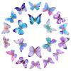 20 Pieces Small Butterfly Hair Clips, Y2K Kawaii Accessories, Clips for Thick Hair, Cute Clips with Hair Glitter view 1
