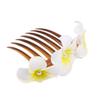 Beaupretty Handmade Pearl Flower Hair Comb Bridal Headpiece for Wedding Flower Hair Clips for Women Bridal Jewelry Women Hairpin view 1