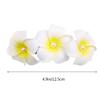 Beaupretty Handmade Pearl Flower Hair Comb Bridal Headpiece for Wedding Flower Hair Clips for Women Bridal Jewelry Women Hairpin view 4