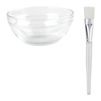 Beaupretty Diy Mask Making Set 12pcs Facial Mask Bowl and Brush Reusable Lightweight Portable for Beauty Applicator