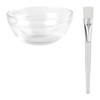 Beaupretty Diy Mask Making Set 12pcs Facial Mask Bowl and Brush Reusable Lightweight Portable for Beauty Applicator view 1
