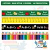 48 Pieces Elastic Hair Tie Ribbon Ponytail Holder Kit - Teacher Survival Accessories with Elastic Ribbon Holders for Women and Girls view 3