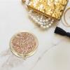 Beavorty Stylish Compact Mirror Dual-Sided Design Portable Makeup Accessory for Travel and Daily Use Lightweight Handheld Cosmetic Mirror Elegant and Finish view 2