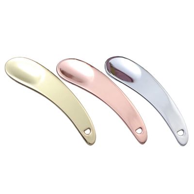 Beavorty 3pcs Makeup Spatula Zinc Alloy Facial Cream Scoops for Clean and Easy Application of Eye Cream and Cosmetics Includes and Options