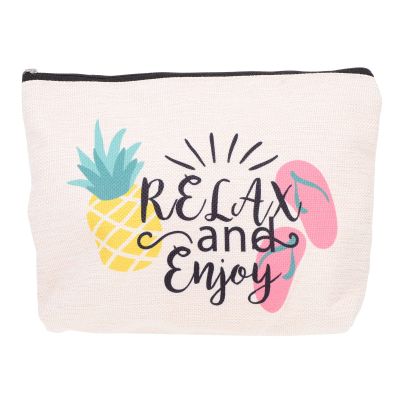 Beavorty Cosmetic Organizer Bag Zipper Pouch for Toiletries Makeup and Travel Accessories for Women