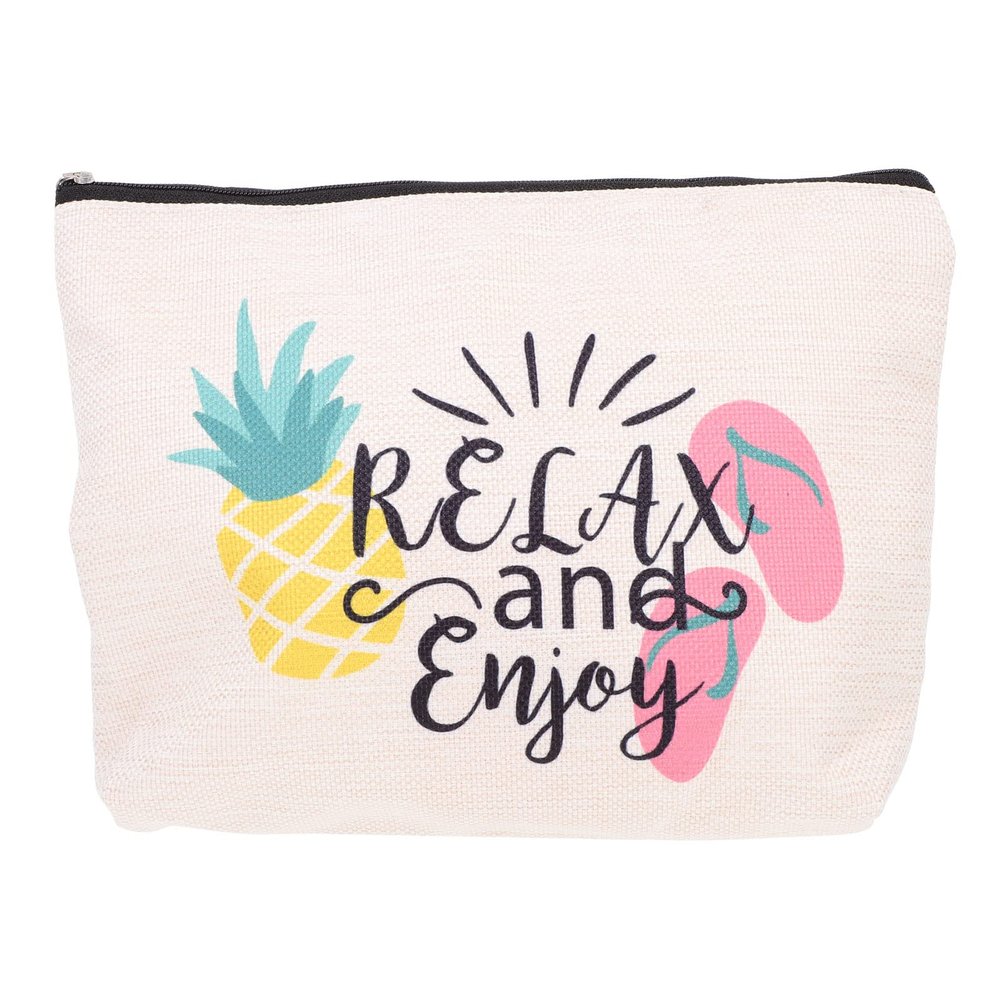 Beavorty Cosmetic Organizer Bag Zipper Pouch for Toiletries Makeup and Travel Accessories for Women