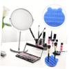 Beavorty Silicone Makeup Brush and Storage Holder Kit Portable Brush Scrubber for Efficient Cleaning and Organized Makeup Storage for Home and Travel Use view 2