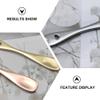 Beavorty 4pcs Metal Facial Mask Applicator Cream Spatula Tools for Smooth Application and Dispensing for Compact Design view 2