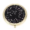 Beavorty Stylish Compact Makeup Mirror Dual-Sided Portable Handheld Cosmetic Mirror Chic Design for Home Office Travel Women and Makeup Artists view 1