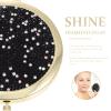 Beavorty Stylish Compact Makeup Mirror Dual-Sided Portable Handheld Cosmetic Mirror Chic Design for Home Office Travel Women and Makeup Artists view 3
