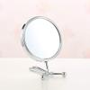 Beavorty Desktop Mirror Round Mirror with Stand Mini s Double Sided Adjustable Makeup Mini Vanity Makeup Vanity Portable Double Pocket view 2