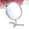 Beavorty Desktop Mirror Round Mirror with Stand Mini s Double Sided Adjustable Makeup Mini Vanity Makeup Vanity Portable Double Pocket view 4
