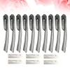 1 Set 10pcs Foldable Eyebrow Razor Portable Eyebrow Trimmer Eyebrow Makeup Tool Kit Eyebrow Shaper view 3