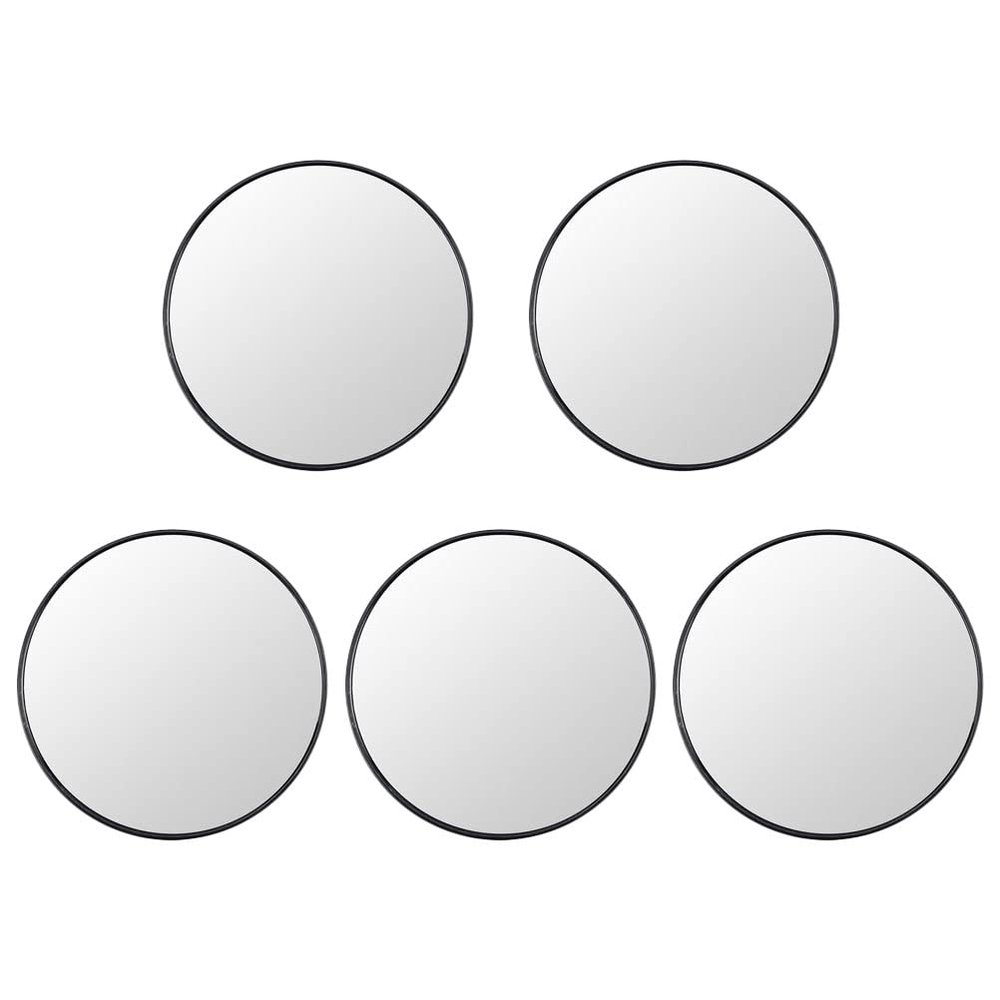 Beavorty 5pcs Makeup Mirror with Cups for Bathroom Bedroom and Travel Premium Cosmetic Tool for Detailed Grooming and Makeup Application