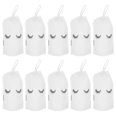 Beavorty 50pcs Travel Makeup Bag Drawstring Cosmetic Bags for Toiletries Versatile Storage for Travel Essentials Material