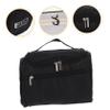 Beavorty Zipper Skincare Bag Hanging Cosmetic Organizer for Travel Home Use Capacity Toiletries Holder Lightweight Stylish Design view 4