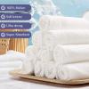 3Pack Disposabel Face Cloths for Washing,Thicker Disposable Face Towel Soft Dry Wipe Facial Tissue Soft Cotton Cloths Towelettes for Cleaning Office Travel Makeup Remove view 2