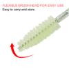50pcs Disposable Eyelash Brushes & Makeup Wands for Eyelash Extensions & Eyebrow Makeup - Portable Brush Kit (Green) view 4