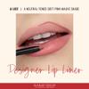 Runway Rogue Designer Liner Lip Pencil, Matte Soft Pink-Mauve Lip Liner Pencil and Lip Liner Sharpener, A List view 2