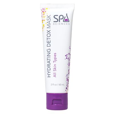SPA SCIENCES - Hydrating Detox Mask - Made in the USA - Purifying Facial Mask - With Natural Clay Blend & Seaweed Extract - Detoxify, Soften, Repair - Vegan - For All Skin Types - 2.5oz