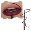 Runway Rogue Designer Liner Lip Pencil, Matte Rich Burgundy-Blackberry Lip Liner Pencil and Lip Liner Sharpener, Throwback view 1