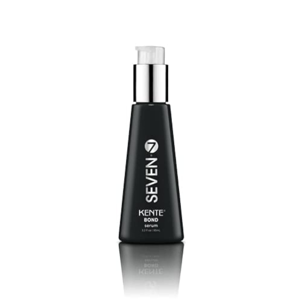 SEVEN haircare - Kente BOND Serum with Vit E & Blueberry Extract- Restorative Serum for Damaged Hair - Smooth & Seal Split Ends - Sulfate Free & Paraben Free - 3.2 oz