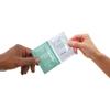 A2B Essential Personal Cleansing Sage Wipes: 10 Pack + Travel Pouch view 2