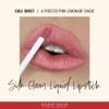 Runway Rogue Silk Glam Liquid Lipstick, Long Wear Frosted Pink-Lemonade Lipstick, Call Sheet view 2