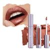 Runway Rogue Silk Glam Liquid Lipstick, Long Wear Frosted Rich Golden-Bronze Lipstick, Film Noir view 1