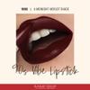 Runway Rogue 90s Vibe Lipstick, Moisturizing Matte Midnight-Merlot Dark Burgundy Lipstick, 1993 view 2