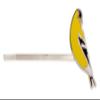 Songbird 3 Hair Pins Set - Northern Cardinal, American Goldfinch, and Blue Jay view 2