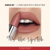 Runway Rogue 90s Vibe Lipstick, Moisturizing Matte Nude/Light-Rose Lipstick, Booked Out view 2