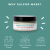 Ninja Skincare Sulfur Mask Acne Treatment for Clearing Acne  Non-Irritating & Paraben Free, Absorbing Excess Oil & Unclogging Pores - 2 OZ view 2