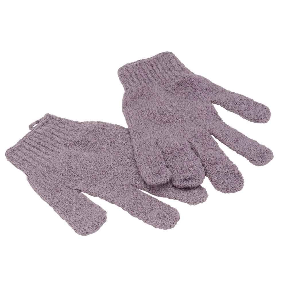 FOMIYES Five Fingers Bath Glove Bath Scrubber Mitt for Women Men Boys and Girls