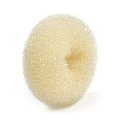 Hair Donut Bun Maker Blonde, Ring Style Bun, Chignon Hair Increase Doughnut Shaper for Thick and Long Hair (XX-Large, 5.5 Inch/Beige)