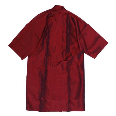 FOMIYES Red Salon Gown Robe Cape for Client Barber Beauty Salon, Women Smock Gown Robes Cape, Hair Salon Smock, Kimono Haircut Apron Hairdressing