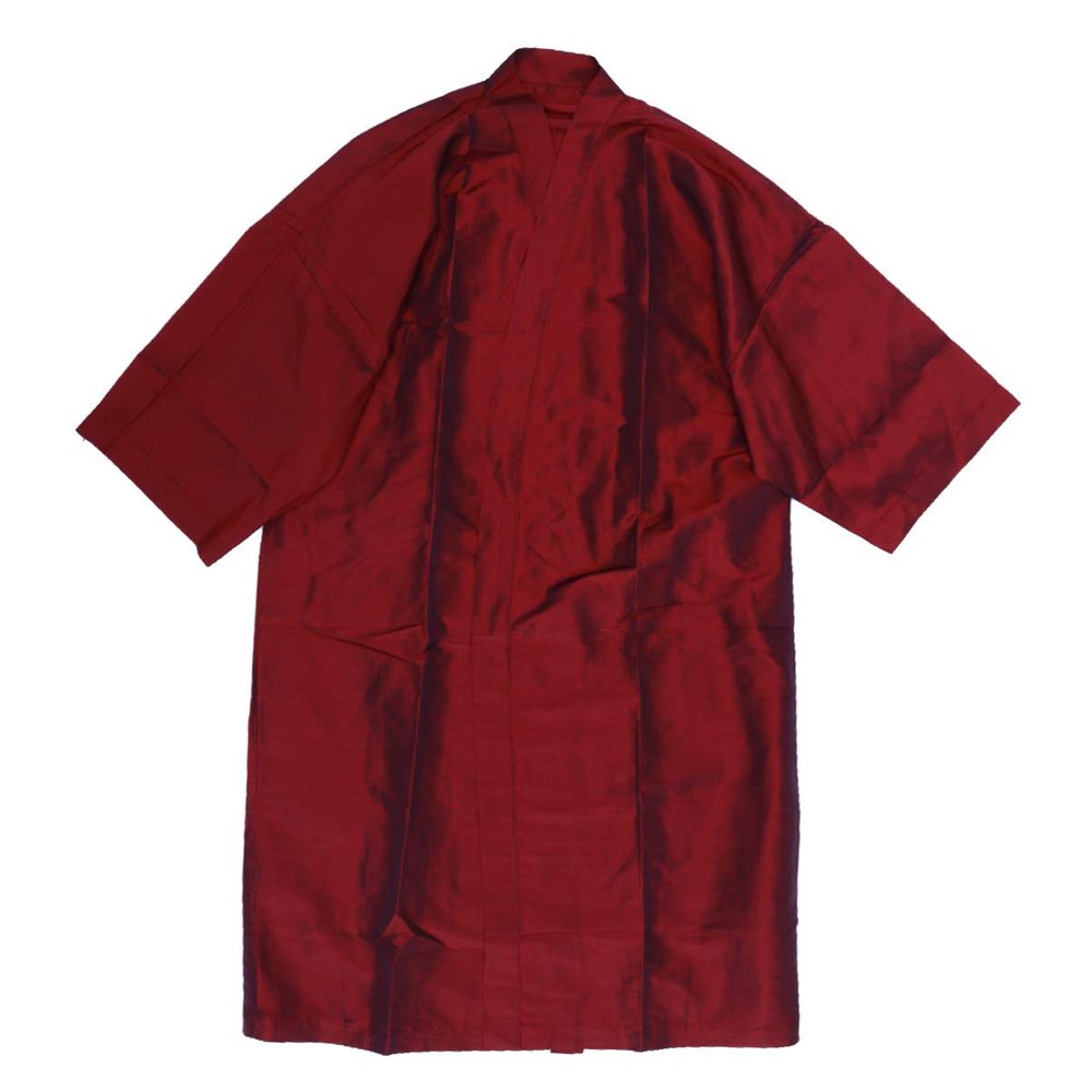 FOMIYES Red Salon Gown Robe Cape for Client Barber Beauty Salon, Women Smock Gown Robes Cape, Hair Salon Smock, Kimono Haircut Apron Hairdressing