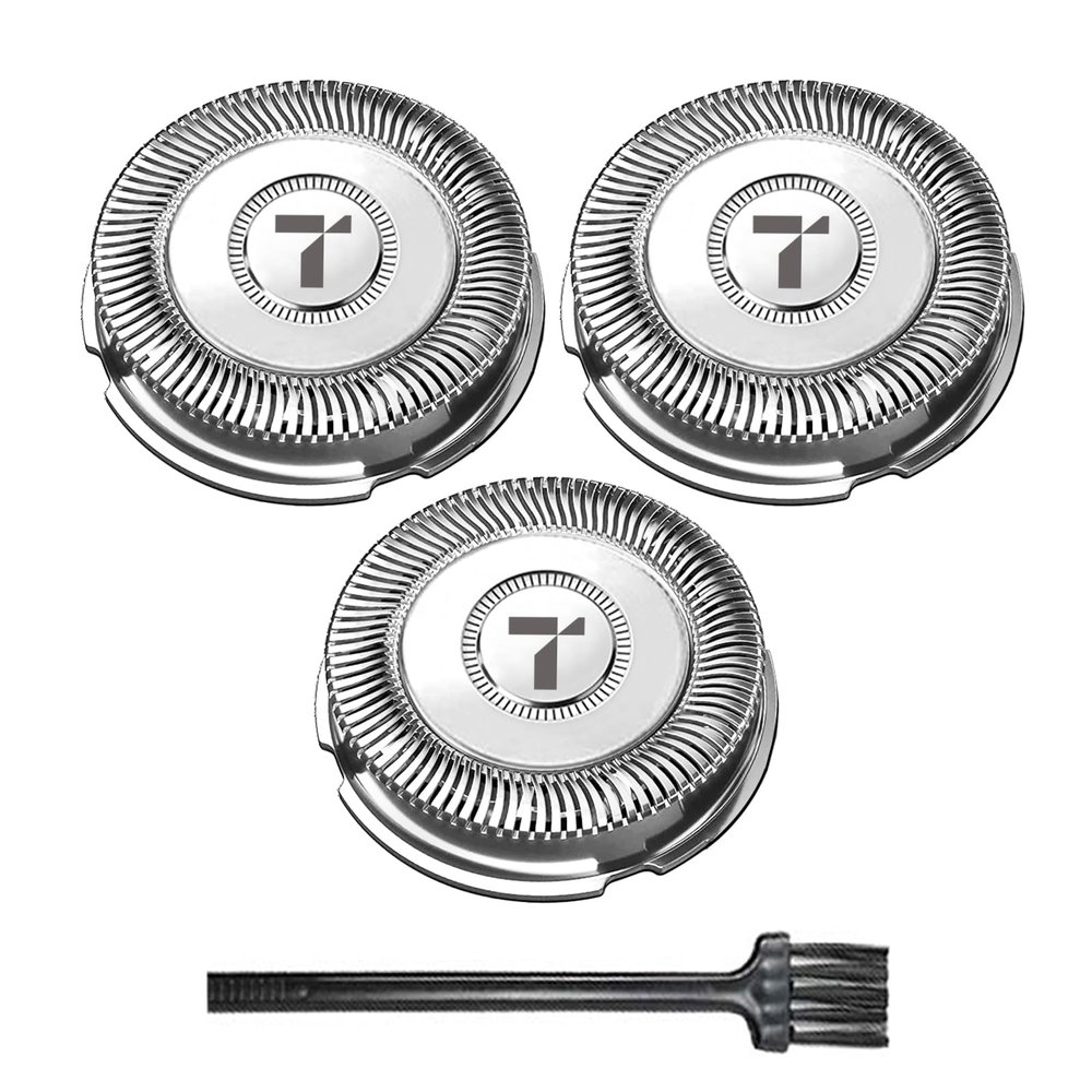 SH70 Replacement Heads Compatible with Philips Norelco Series 7000, New Upgraded Blades for Norelco 7000 Replacement Heads, 3-pc Pack