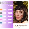 Autdor Catheter 50Pcs 18 Gauge IV Piercing Needles - Stainless Steel Hollow for Ear, Nose, Lip, Tongue, Belly, Navel, Nipple, Cartilage Piercing Kit view 2