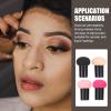 Beaupretty 8pcs Mushroom Shape Makeup Sponges Dual-use Powder Puff for Foundation Eyeshadow Comfort Grip No Smell Natural Finish Each Skin Tone view 4