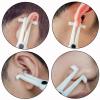 Piercing Clamps - Autdor 25Pcs Piercing Forceps Triangle Slotted Disposable Piercing Clamps Septum Forceps for Lip Navel Tongue Belly Ear Nose Piercing Kit Piercing Tools view 4