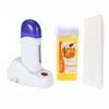 Nynelly Depilatory Roll on Wax Warmer Kit, Portable Hair Removal Epilator Machine Set for Women Men - Leg, Bikini, Armpit (Heater 1, Wax 1, 20 Strips) view 1