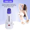 Nynelly Depilatory Roll on Wax Warmer Kit, Portable Hair Removal Epilator Machine Set for Women Men - Leg, Bikini, Armpit (Heater 1, Wax 1, 20 Strips) view 2
