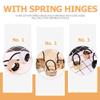 12 Pcs Cuff Ponytail Holder Metal Hair Tie Ponytail Hair Cuff Elastic Hair Band Ponytail Holder for Women Girls Thick Hair Rings Set view 3