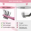 Cluster Lashes 72 Pcs Lash Clusters 2 in 1 DIY Eyelash Extension Individual Cluster Eyelashes Crush Style Self-Application Fluffy Super Thin Band Reusable Soft & Comfortable(Crush-D-10-16mix) view 4