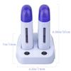 Nynelly Wax Warmer Kit for Hair Removal, Double Depilatory Wax Heater with Heater Base for Hair leg, Armpit, Bikini view 2